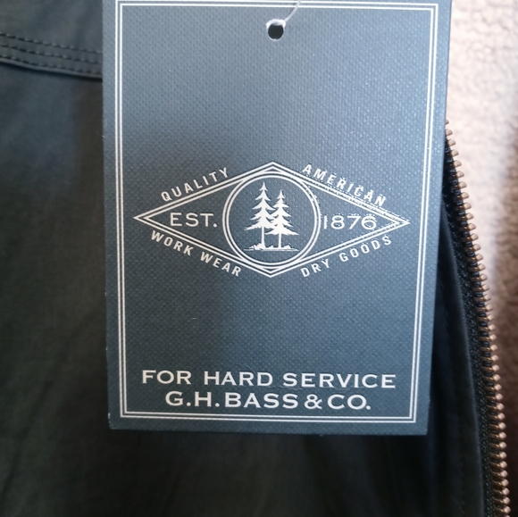 G.H. Bass Canvas hooded hard service jacket - Picture 8 of 11